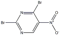 2,4-dibroMo-5-nitropyriMidine Struktur