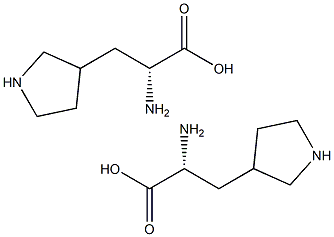 3-(3- Pyrrolidinyl)-D-alanine 3-(3- Pyrrolidinyl)-D-alanine Struktur