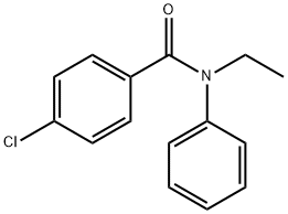 4-Chloro-N-ethyl-N-phenylbenzaMide, 97% Struktur