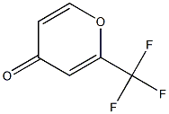 2-TrifluoroMethyl-pyran-4-one Struktur