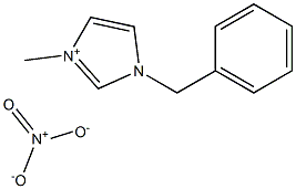 1-benzyl-3-MethyliMidazoliuM nitrate Struktur