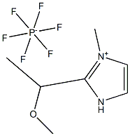 1-Methoxyethyl-3-MethyliMidazoliuM hexafluorophosphate Struktur