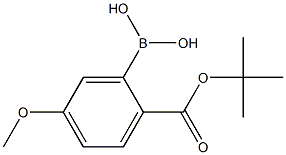 2-BOC-5-METHOXYPHENYLBORONIC ACID Struktur