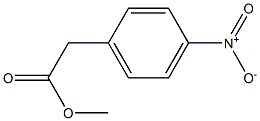 Methyl p-nitrophenylacetate Struktur