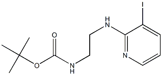 2-(2-BOC-AMINOETHYL)AMINO-3-IODOPYRIDINE Struktur