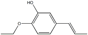 6-ethoxy-3-propenylphenol Natural Struktur