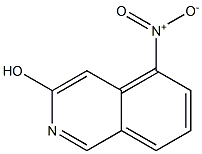 5-Nitroisoquinolin-3-ol Struktur