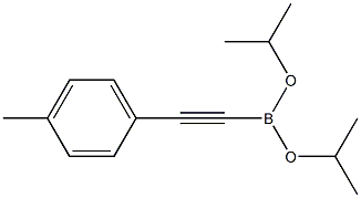 Dipropan-2-yl [(4-methylphenyl)ethynyl]boronate Struktur