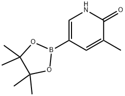 3-Methyl-5-(4,4,5,5-tetraMethyl-1,3,2-dioxaborolan-2-yl)pyridin-2-ol Struktur