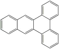 1.2:3.4-Dibenzanthracene Solution Struktur