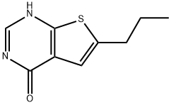 6-propylthieno[2,3-d]pyriMidin-4(3H)-one Struktur