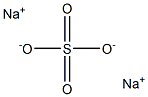 Sodium sulfate  Picograde anhydrous, for residue analysis (ACS), in granular form Struktur