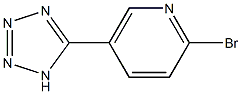 2-BroMo-5-(tetrazol-5-yl)-pyridine Struktur