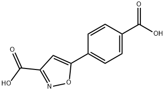 5-(4-Carboxyphenyl)isoxazole-3-carboxylic Acid Struktur