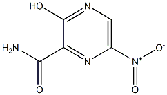 3-hydroxy-6-nitropyrazine-2-carboxaMide Struktur