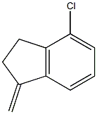 4-chloro-1-Methylene-2,3-dihydro-1H-indene Struktur