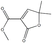 Methyl 5,5-diMethyl-2-oxo-2,5-dihydrofuran-3-carboxylate Struktur