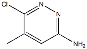 3-AMino-6-chloro-5-Methylpyridazine Struktur