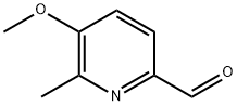 5-METHOXY-6-METHYL-PYRIDINE-2-CARBALDEHYDE Struktur