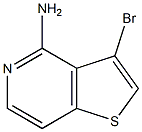 3-BroMo-thieno[3,2-c]pyridin-4-ylaMine Struktur