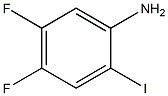 4,5-difluoro-2-iodobenzenaMine Struktur