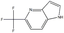 5-TrifluoroMethyl-1H-pyrrolo[3,2-b]pyridine Struktur