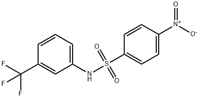 4-Nitro-N-[3-(trifluoroMethyl)phenyl]benzenesulfonaMide, 97% Struktur