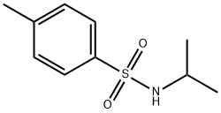 N-異丙基-4-甲基苯磺酰胺 結(jié)構(gòu)式