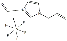 1-Allyl-3-vinyliMidazoliuM hexafluorophosphate Struktur