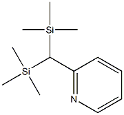 2-(Bis-trimethylsilanyl-methyl)-pyridine Struktur