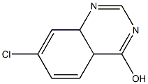 7-chloro-4a,8a-dihydroquinazolin-4-ol Struktur