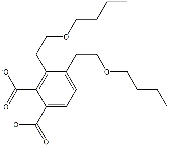 Bis(2-n-butoxyethyl)phthalate Solution Struktur