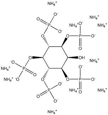 D-myo-Inositol-1,3,4,5,6-pentaphosphate (ammonium salt) Struktur