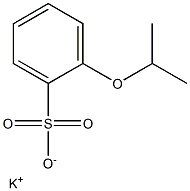 potassiuM 2-isopropoxybenzenesulfonate Struktur