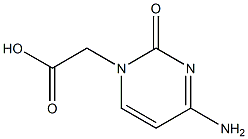 2-(4-aMino-2-oxopyriMidin-1(2H)-yl)acetic acid Struktur