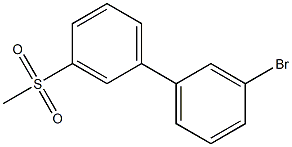 3'-BroMo-3-Methanesulfonyl-biphenyl Struktur