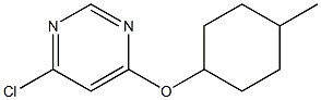 4-(4-Methylcyclohexyloxy)-6-chloropyriMidine Struktur