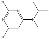 2,6-dichloro-N-isopropyl-N-MethylpyriMidin-4-aMine Struktur