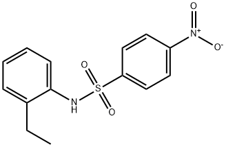 N-(2-Ethylphenyl)-4-nitrobenzenesulfonaMide, 97% Struktur