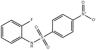 N-(2-Fluorophenyl)-4-nitrobenzenesulfonaMide, 97% Struktur