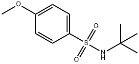 N-tert-Butyl-4-MethoxybenzenesulfonaMide, 97% Struktur