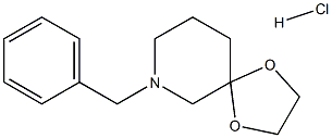 1,4-Dioxa-7-azaspiro[4.5]decane, 7-phenylMethyl-, hydrochloride Struktur