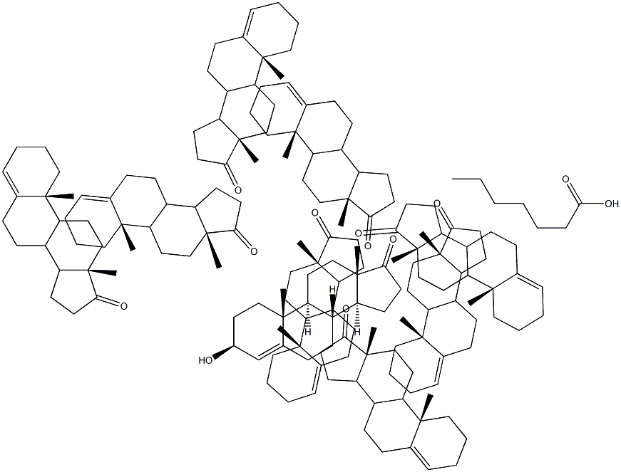 3b-Hydroxynorandrost-4-en-17-one enanthate Struktur