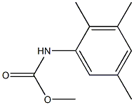 2.3.5-Trimethylphenyl methyl carbamate Solution Struktur