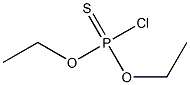 O.O-Diethyl phosphorochloridothioate Solution Struktur