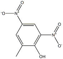 4.6-Dinitro-o-cresol Solution Struktur