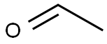 Acetaldehyde Solution in Water Struktur