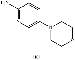 2-AMino-5-Morpholinopyridine Hydrochloride Struktur