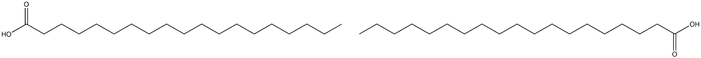 Nonadecanoic acid (Nonadecylic acid) Struktur