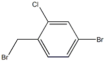 4-BroMo-2-chlorobenzyl broMide Struktur